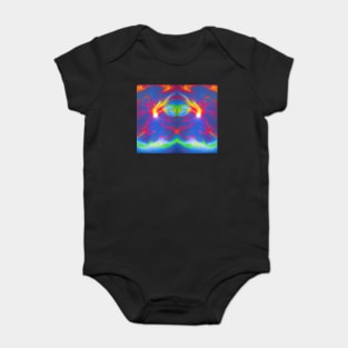 Multicolored Solar Flares 2 Baby Bodysuit